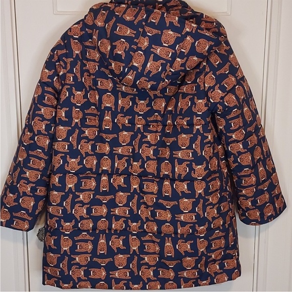 Compania Fantastica Sumo Cat Print Puffer Coat size Large - Picture 13 of 16